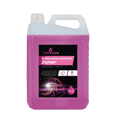Lubricare ruitenwisservloeistof zomer 5 Liter