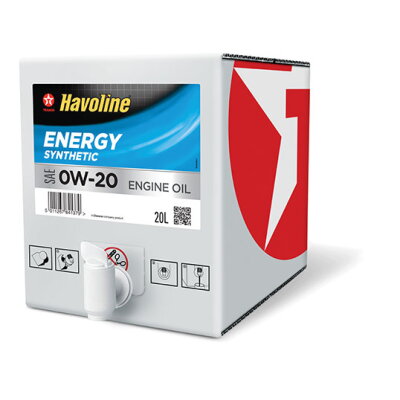 Bag-in-Box Texaco Havoline Energy 0W-20 - 20L
